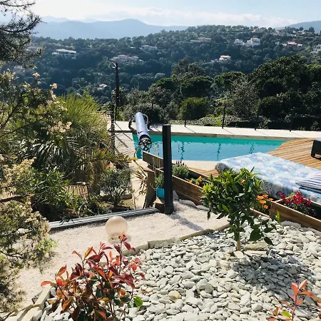 Marcelline - Belle Vue Golfe De Saint Tropez Feriehus Les Issambres